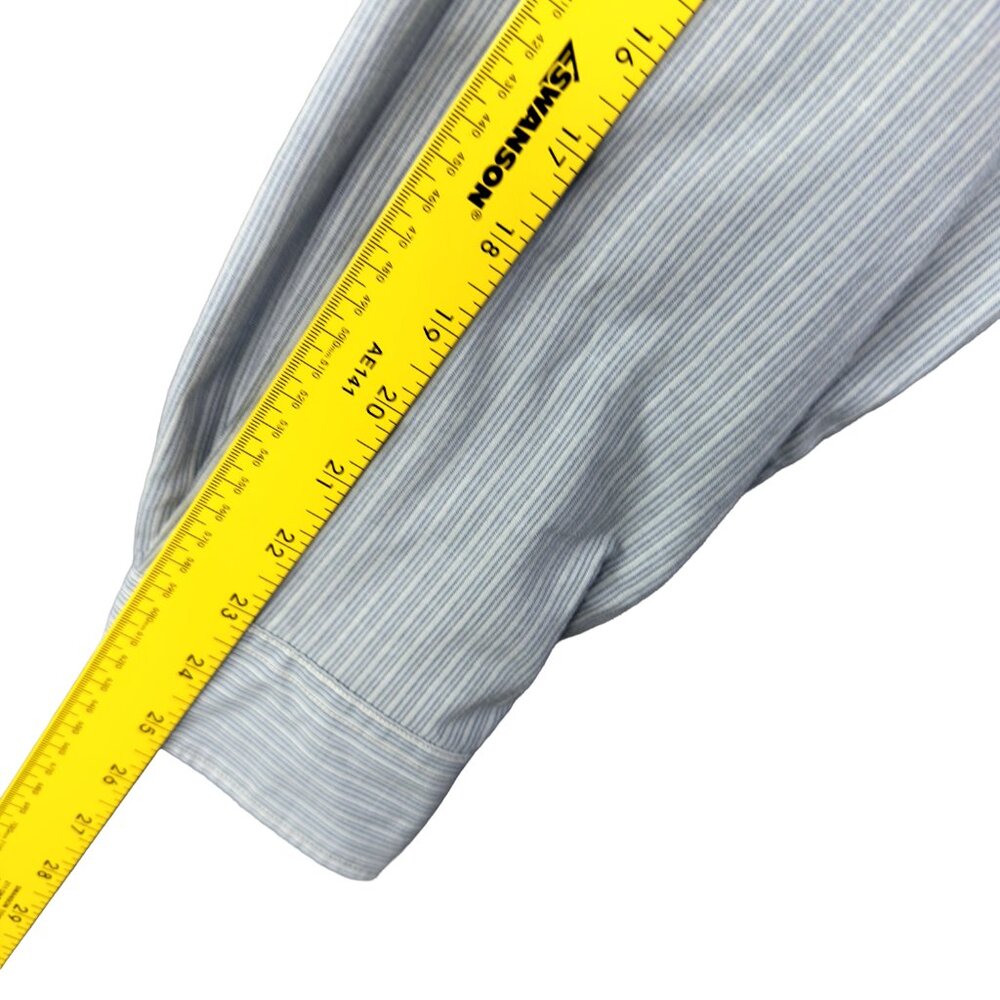 RRL Ralph Lauren Vintage Indigo Pinstripe Work Shirt Large – Heritage Oxford - Picture 13 of 14